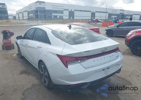 2022 Hyundai Elantra Limited z USA, uszkodzony, nr VIN 5NPLP4AG4NH068498